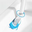 brosse toilette à usage unique pivote à 360 degrés